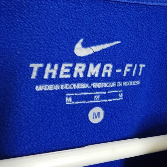 NIKE THERMAL FIT BOISE STATE 1/4 ZIP UP SWEATER - Picture 6 of 6